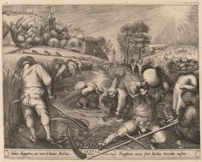 Estate da Pieter van der Heyden after Pieter Bruegel the Elder