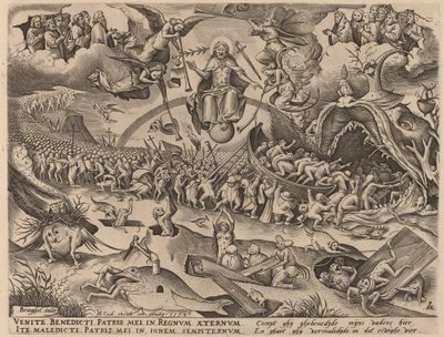 Il Giudizio Universale da Pieter van der Heyden after Pieter Bruegel the Elder