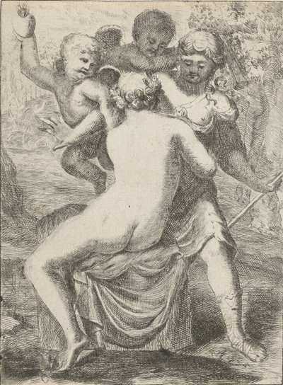 Giove seduce Callisto da Pieter van der Plas (II)