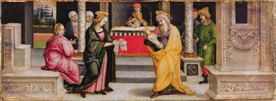 La presentazione al tempio, c.1510 da Pietro (follower of) Perugino