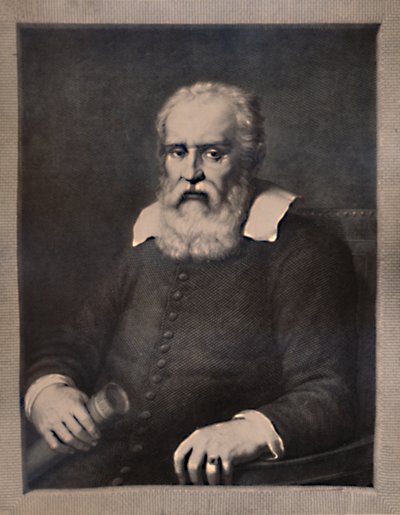 Galileo Galilei, scienziato italiano, fine XVIII o inizio XIX secolo 1894 da Pietro Antonio Leone Bettelini