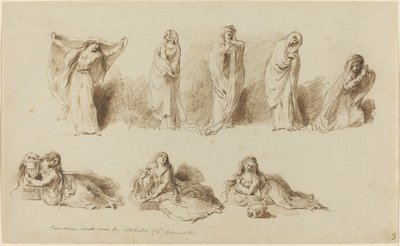 Le attitudini di Lady Hamilton da Pietro Antonio Novelli