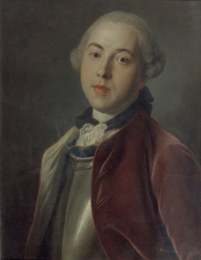 Ritratto del conte Alexander Mikhaylovich Golitsyn da Pietro Antonio Rotari
