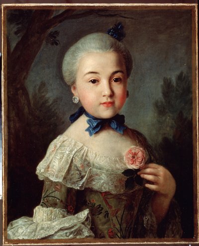 Ritratto della Contessa Varvara Sheremetyeva, 1760 da Pietro Antonio Rotari