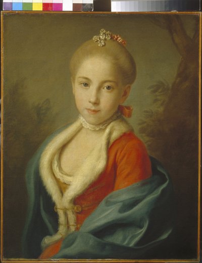 Ritratto della Principessa Caterina di Holstein-Beck, 1760-62 da Pietro Antonio Rotari