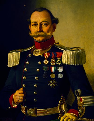 Ritratto di colonnello italiano da Pietro Baldini