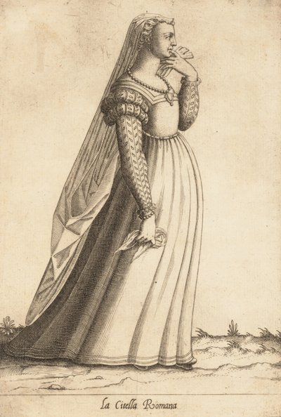 La fanciulla romana da Pietro Bertelli.