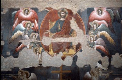 Il Giudizio Universale Cristo trionfante. (Dettaglio) da Pietro Cavallini