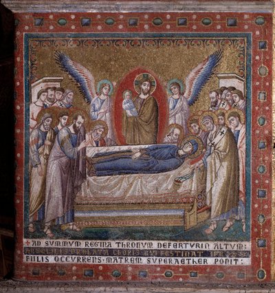 Il mosaico della dormizione dell