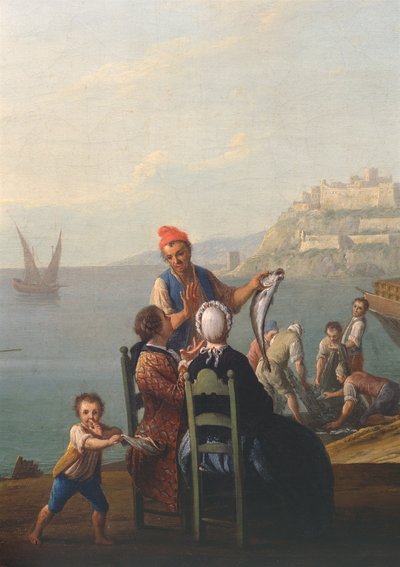 Pescivendolo (dettaglio) da Pietro Fabris