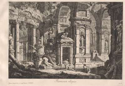 Thermarum reliquiae da Pietro Gaspari