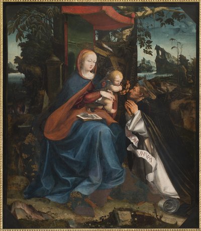 Madonna col Bambino e San Pietro Martire da Pietro Grammorseo