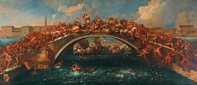 Ponte dei Pugni a Venezia da Pietro Liberi