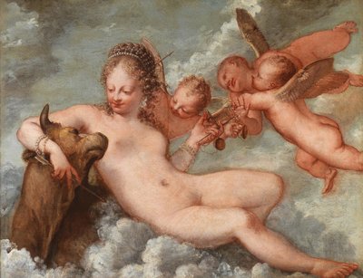 Venere accompagnata da Bilancia e Toro da Pietro Liberi
