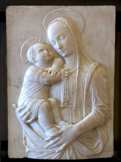 Vergine con Bambino (marmo) da Pietro Lombardo