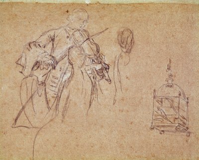 Un violinista da Pietro Longhi