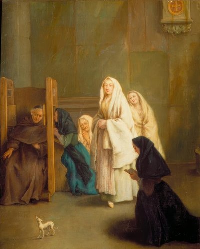 La confessione da Pietro Longhi