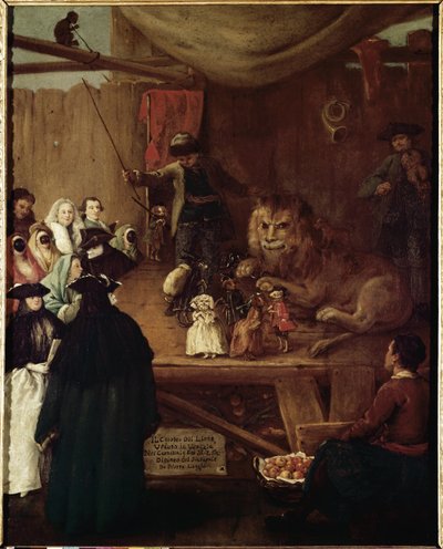 Il casotto del leone da Pietro Longhi