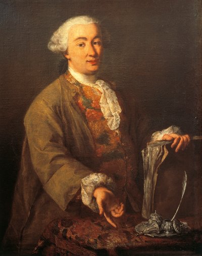 Ritratto di Carlo Goldoni da Pietro Longhi