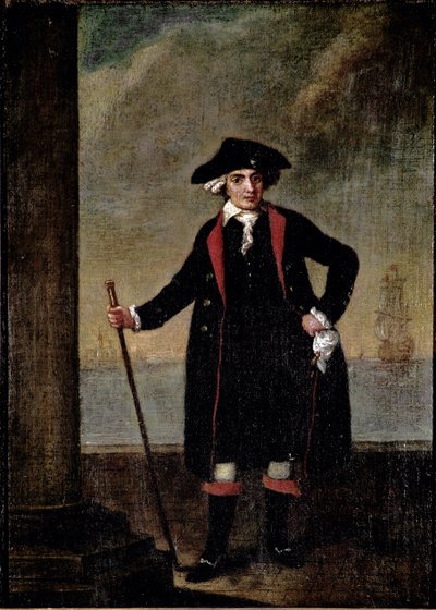 Ritratto del capitano di nave italiano Piero Rinaldi da Pietro Longhi