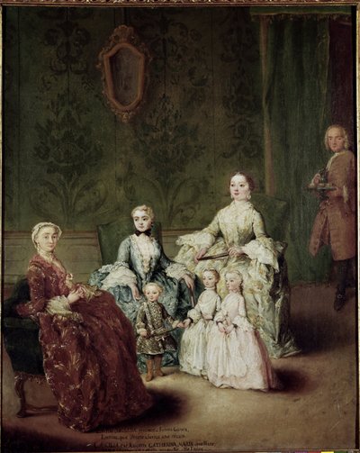 Ritratto della famiglia Sagredo da Pietro Longhi