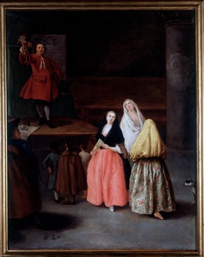 Il ciarlatano da Pietro Longhi