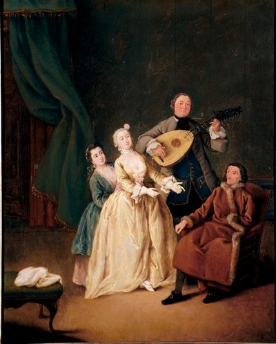 Il concerto di famiglia da Pietro Longhi