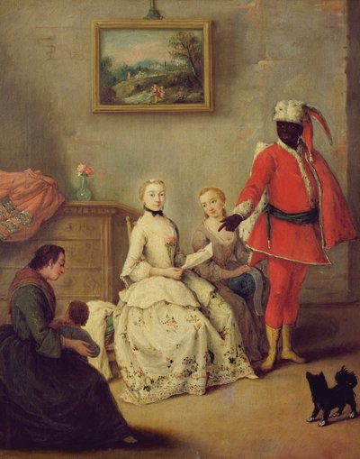 La lettera del Moro (post restauro) da Pietro Longhi