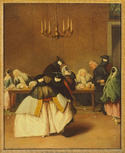 Il Ridotto, maschere veneziane da Pietro Longhi
