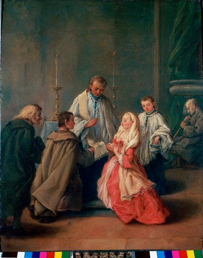 I sacramenti: Cerimonia di nozze da Pietro Longhi