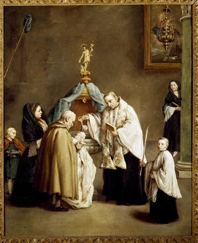 Il battesimo da Pietro Longhi