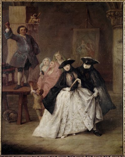 Il ciarlatano da Pietro Longhi