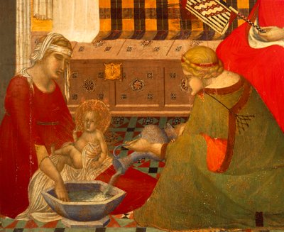 Nascita della Vergine (dettaglio) da Pietro Lorenzetti
