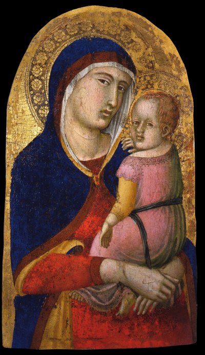 Madonna con Bambino, ca 1340 da Pietro Lorenzetti
