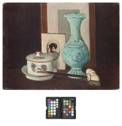 Natura morta con pipa, 1926-28 da Pietro Marussig