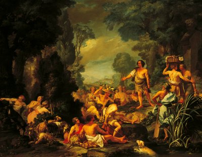Frugoni in Arcadia, circa 1760 da Pietro Melchiorre Ferrari