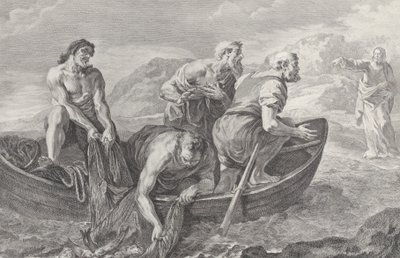 La chiamata dei Santi Pietro e Andrea, 1730-50 da Pietro Monaco