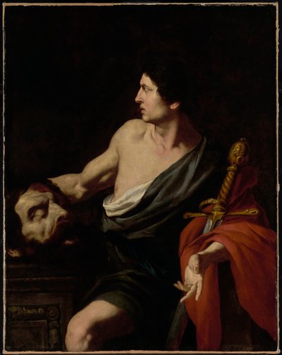 Davide con la testa di Golia, c.1630 da Pietro Novelli