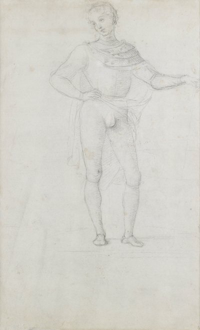 Studio per una figura in un