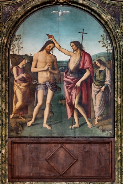 Battesimo di Cristo da Pietro Perugino