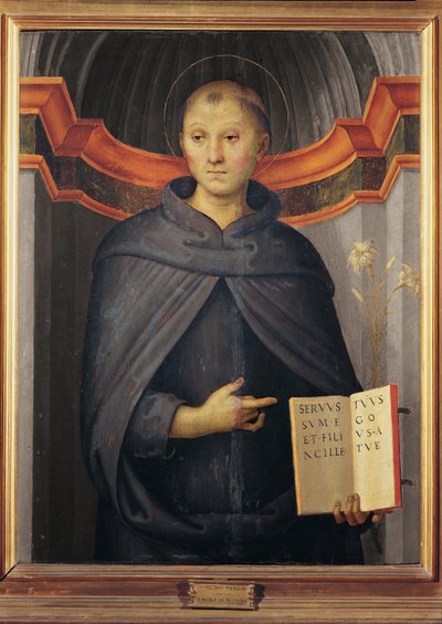 San Nicola da Tolentino da Pietro Perugino