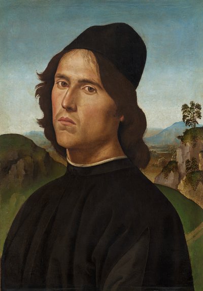 Ritratto di Lorenzo di Credi da Pietro Perugino