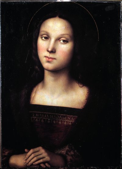 Ritratto di Santa Maria Maddalena da Pietro Perugino