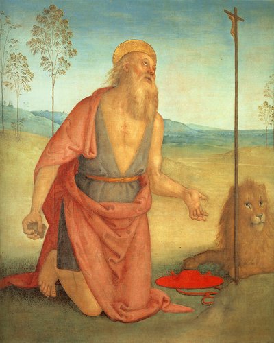 San Girolamo, c. 1512 da Pietro Perugino
