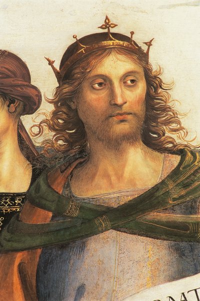 Salomone (dettaglio) da Pietro Perugino