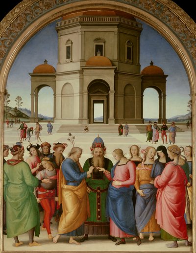 Il matrimonio della Vergine da Pietro Perugino