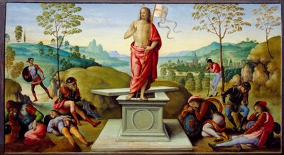 La resurrezione di Cristo da Pietro Perugino