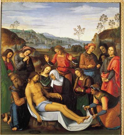 Tomba o Deplorazione di Cristo da Pietro Perugino