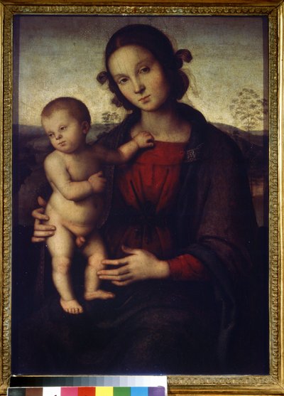 Vergine con bambino da Pietro Perugino