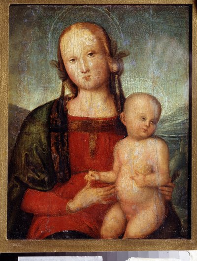 Vergine con bambino da Pietro Perugino